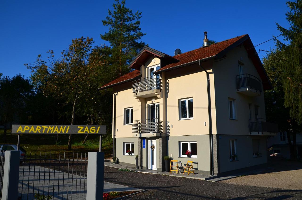 Apartmani Zagi Rakovica Exterior foto